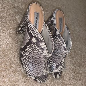 Steve Madden Snakeskin Pumps